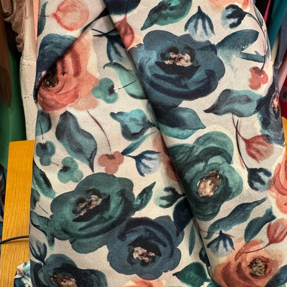 BURBERRY Rose Print Accent Sleeve Shift Dress Size US8 VGUC - Picture 10 of 10